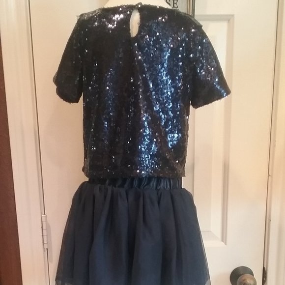 Special Edition Girls' Sequin Top & Tulle Skirt - Picture 3 of 9